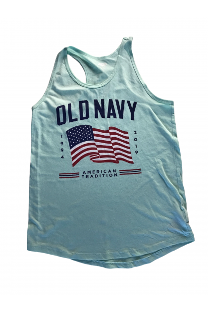 vintage old navy flag shirt